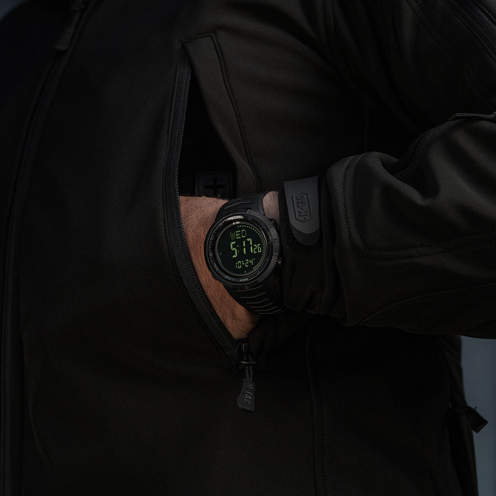 Ceas tactic 2147 cu busola si iluminare LED M-Tac