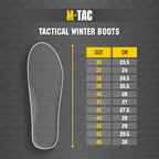 Bocanci tactici de iarna cu talpa Vibram M-Tac