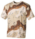 Tricou US maneca scurta 6-colour desert MFH