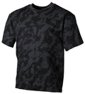 Tricou US maneca scurta night-camo MFH