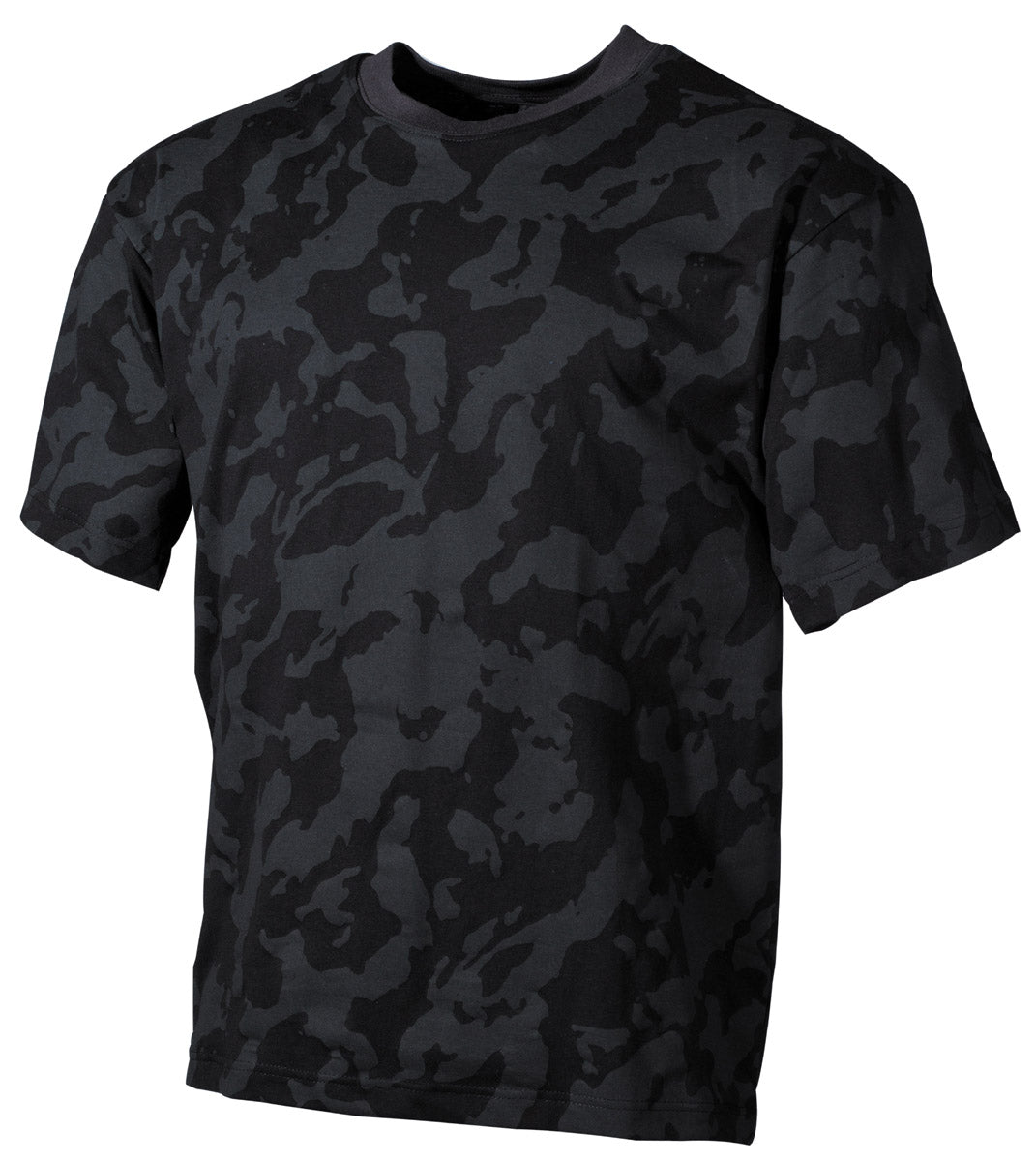 Tricou US maneca scurta night-camo MFH