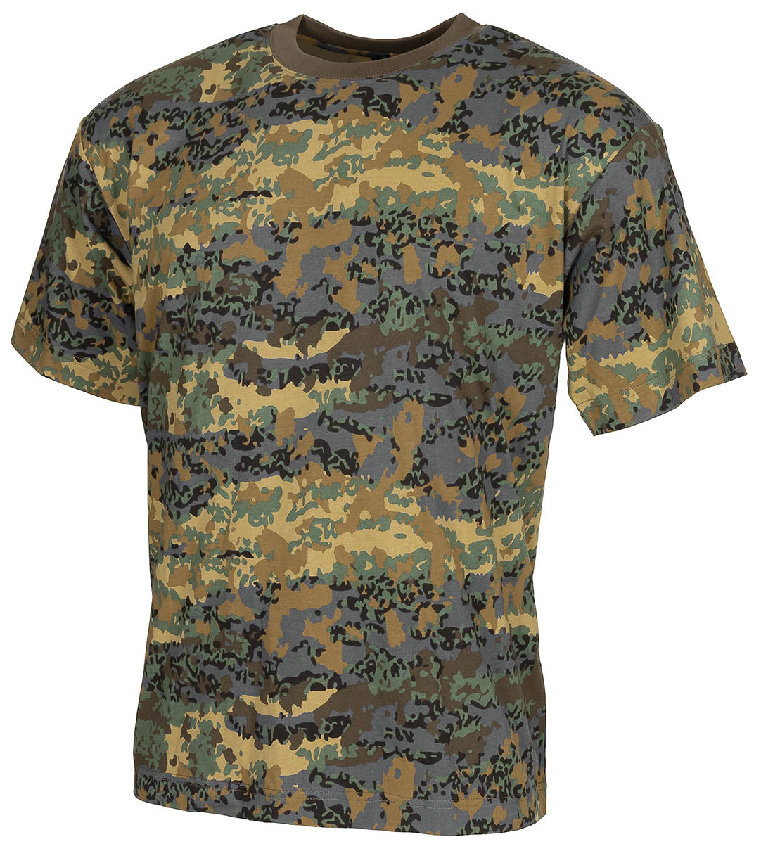 Tricou militar US TAZ camo maneca scurta MFH