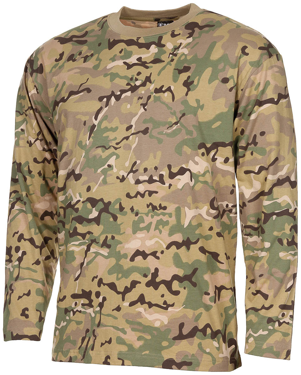 Camasa militara US Army maneca lunga operation-camo MFH