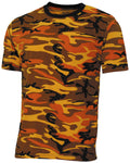 Tricou US Streetstyle camuflaj orange MFH