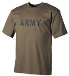 Tricou negru cu imprimeu Army MFH