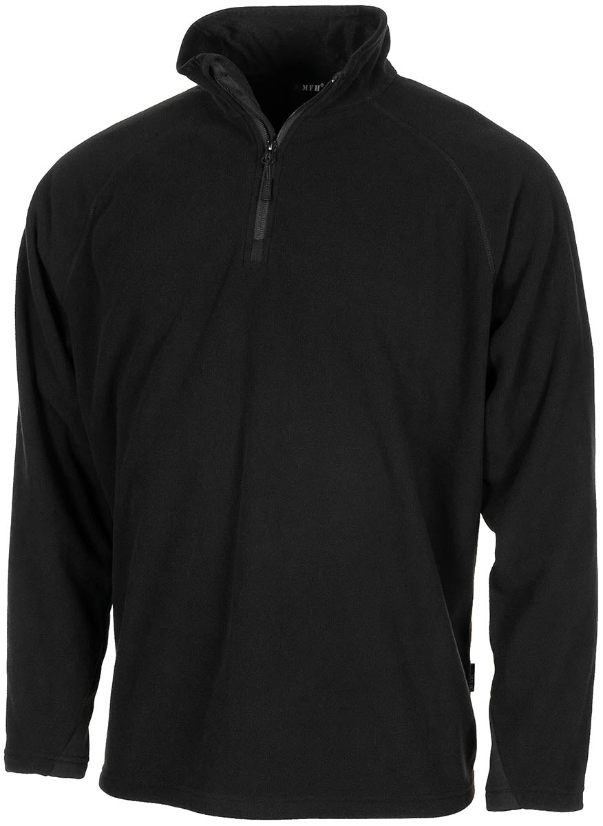 Bluza fleece Troyer microfleece maneca lunga MFH