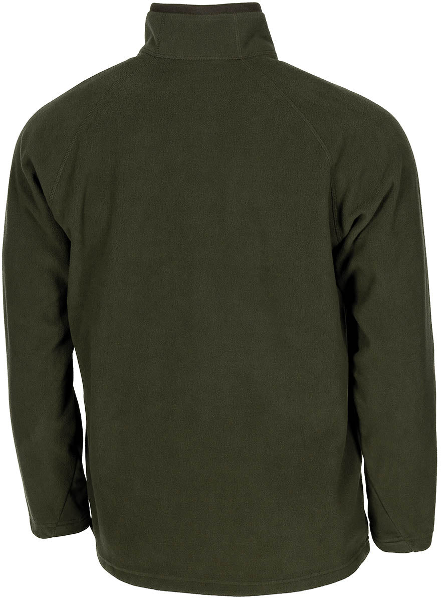 Bluza fleece Troyer microfleece maneca lunga MFH