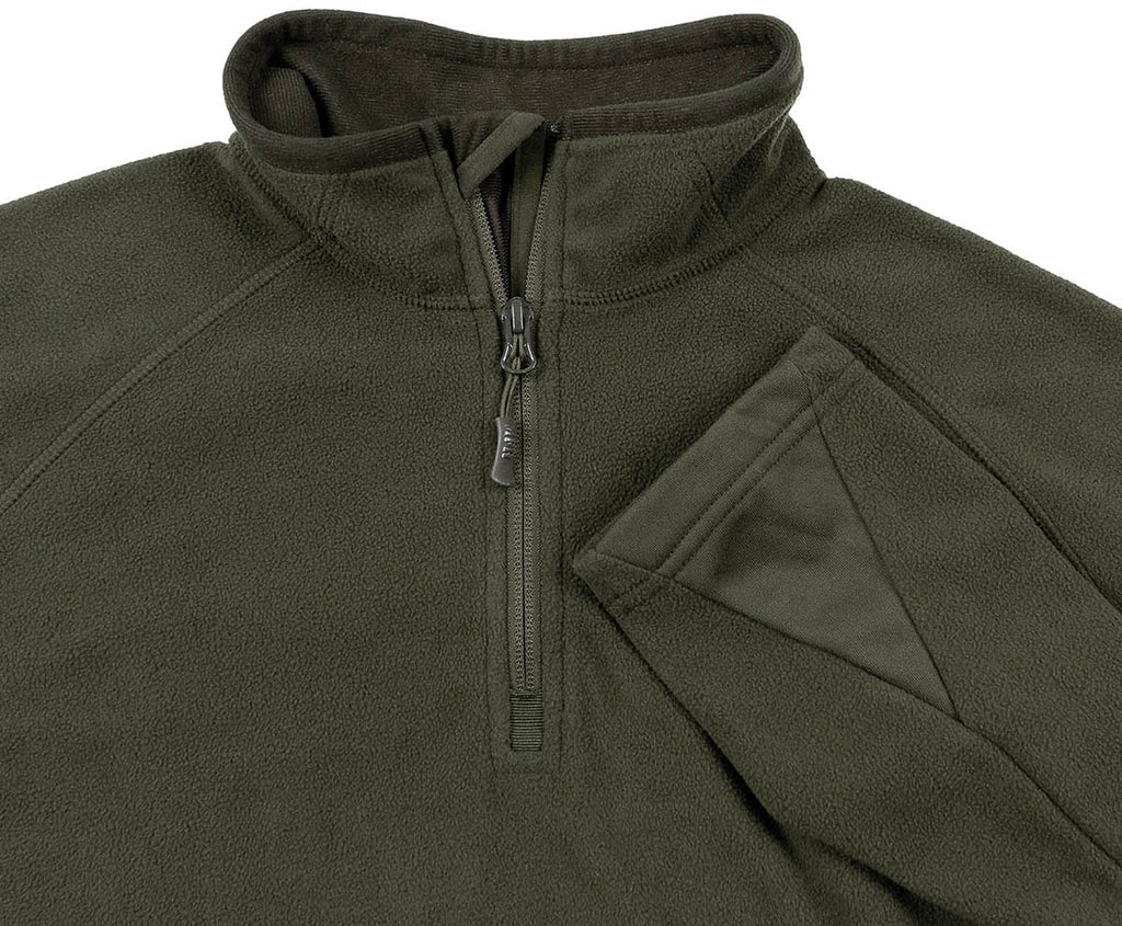 Bluza fleece Troyer microfleece maneca lunga MFH