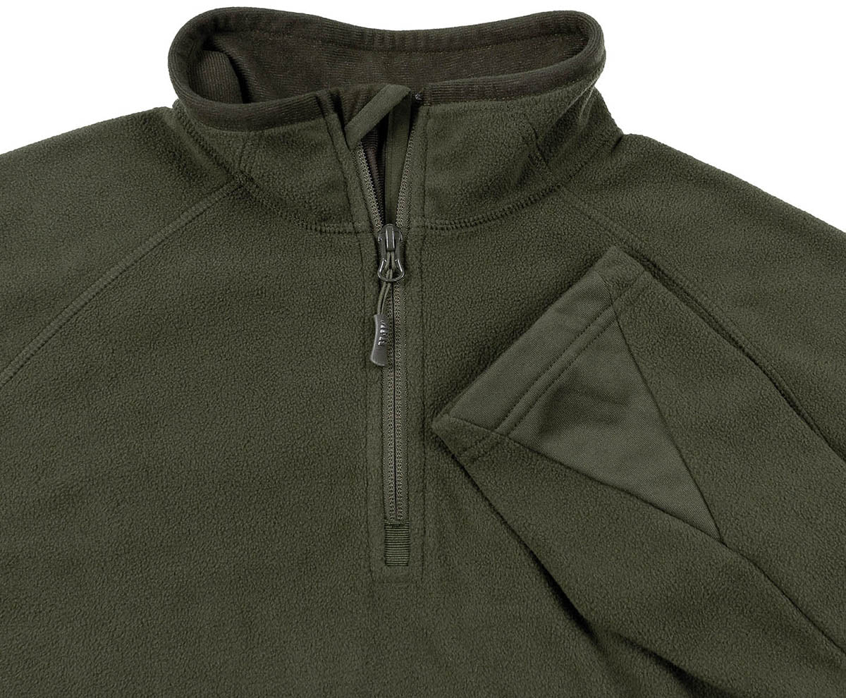 Bluza fleece Troyer microfleece maneca lunga MFH