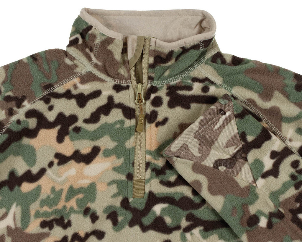 Bluza fleece Troyer Microfleece op-camo MFH