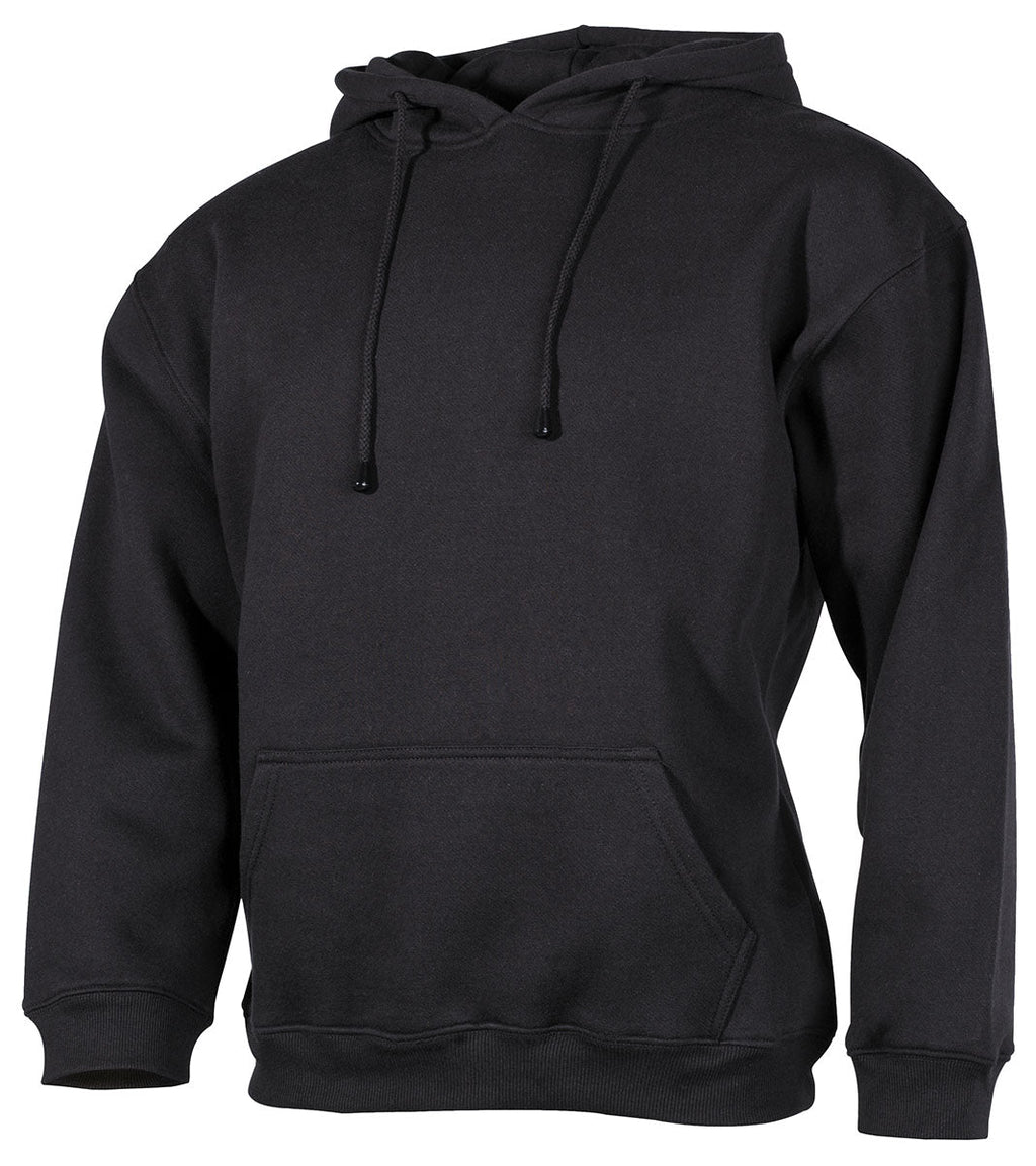 Hanorac cu gluga negru 340 g/m² MFH