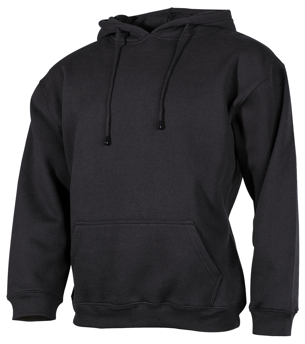 Hanorac cu gluga negru 340 g/m² MFH
