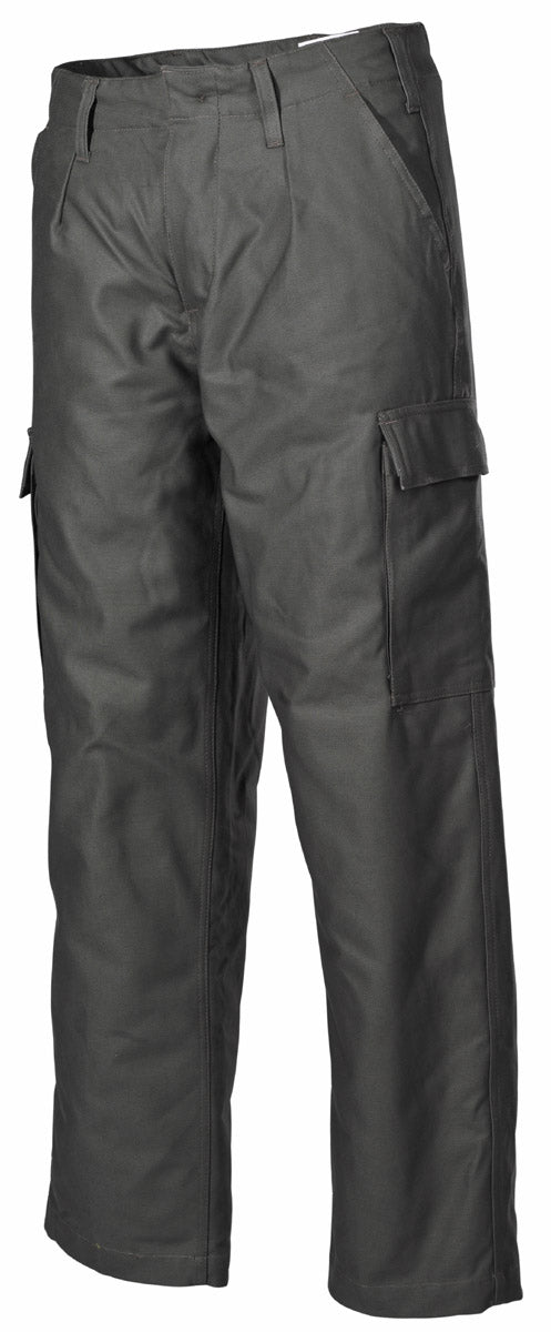 Pantaloni militari BW Moleskin cu captuseala termica MFH