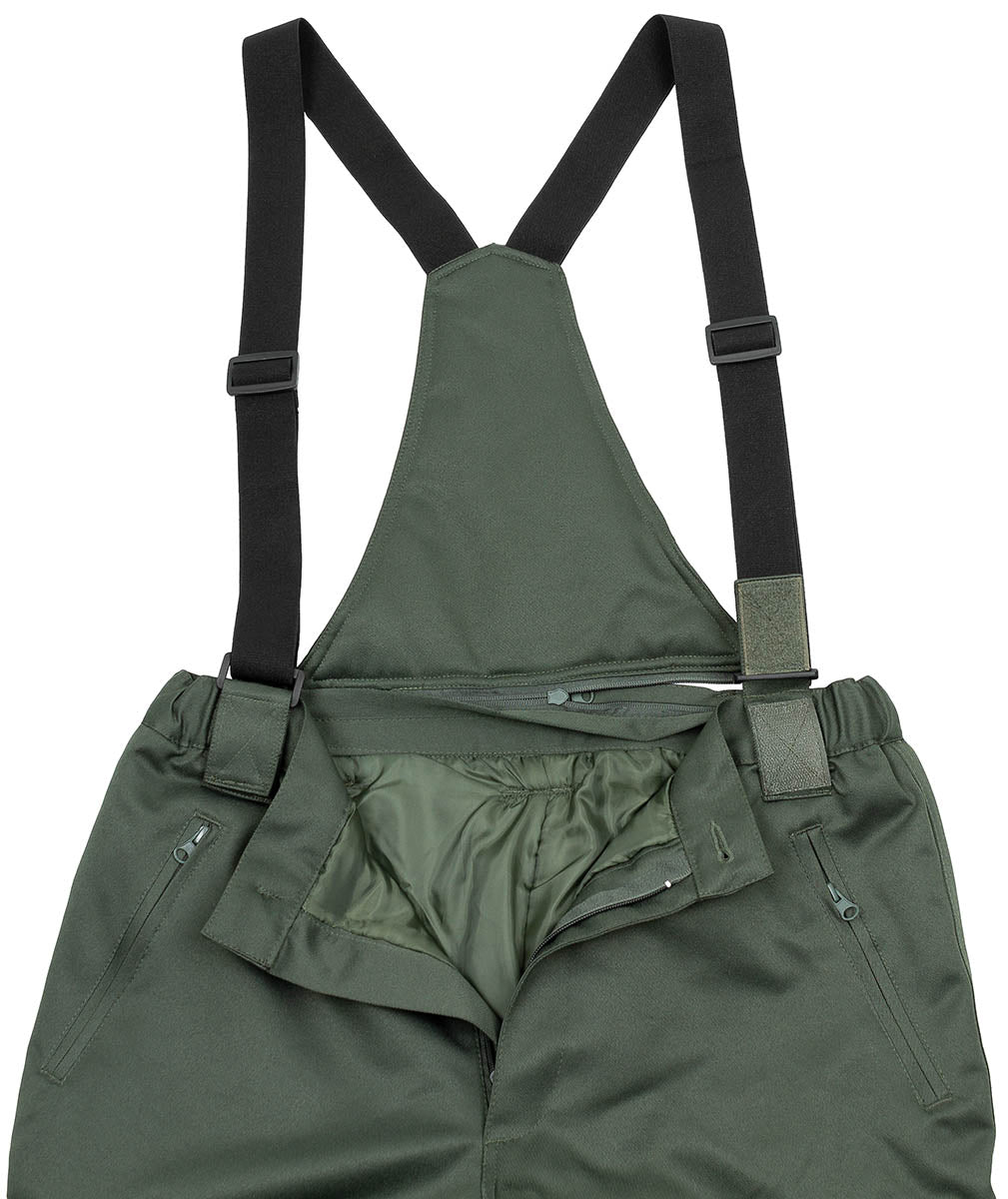 Pantaloni termoactivi Polar MFH cu bretele detasabile