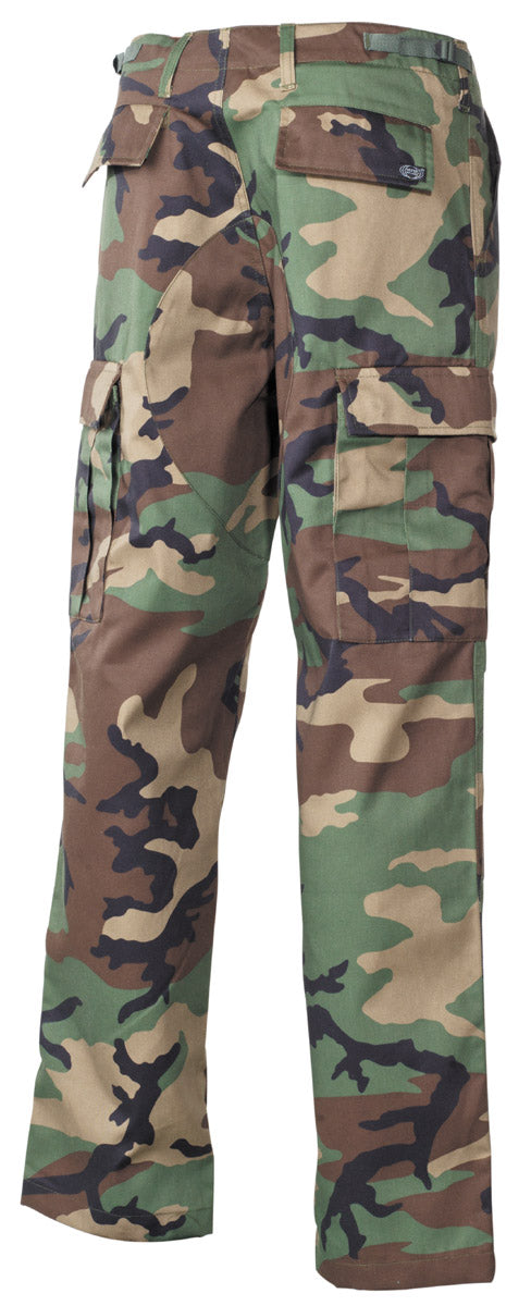 Pantaloni militari US BDU cu genunchi ranforsati MFH