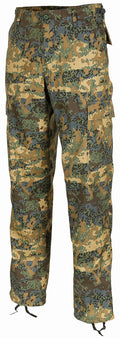 Pantaloni militari US Combat BDU TAZ camo MFH