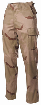 Pantaloni militari US BDU 3-colour desert MFH