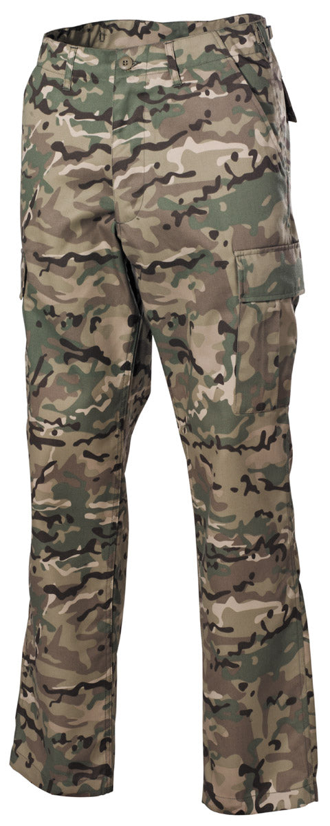 Pantaloni militari BDU US Combat operation-camo MFH