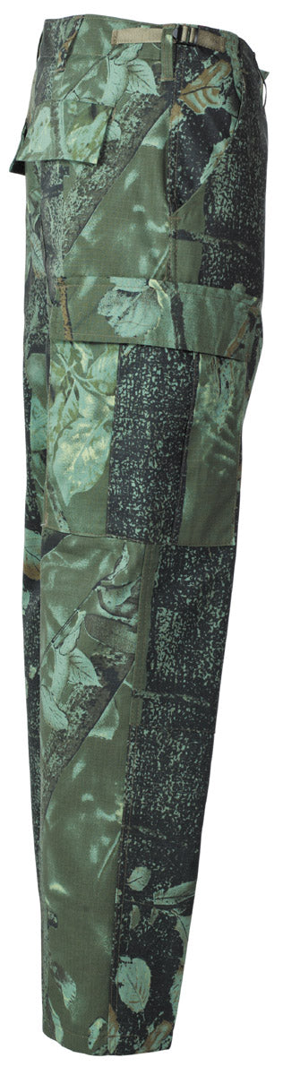 Pantaloni militari US BDU Rip Stop verde vanatoresc MFH