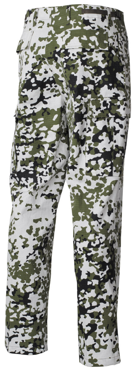 Pantaloni militari US Combat BDU Rip Stop camuflaj zapada MFH