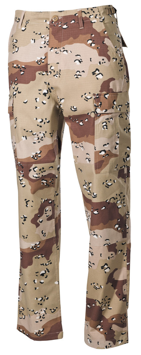 Pantaloni militari US BDU Rip Stop 6-colour desert MFH