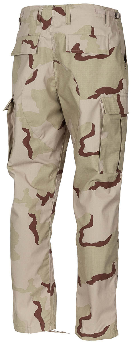 Pantaloni militari US BDU Rip Stop 3-Colour Desert MFH