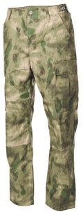 Pantaloni militari BDU Rip Stop HDT-camo FG MFH