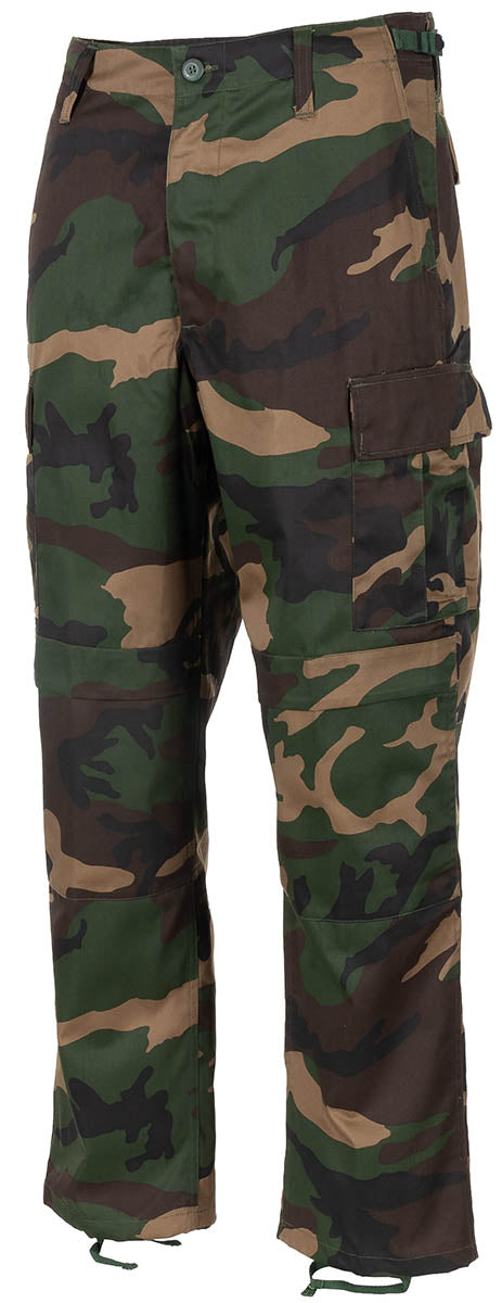 Pantaloni militari BDU US Combat woodland MFH