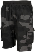 Pantaloni scurti Jogger camuflaj dark MFH