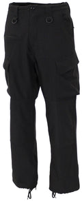 Pantaloni softshell Allround MFH negri impermeabili