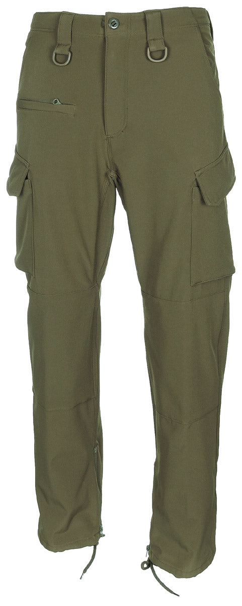 Pantaloni softshell Allround MFH negri impermeabili
