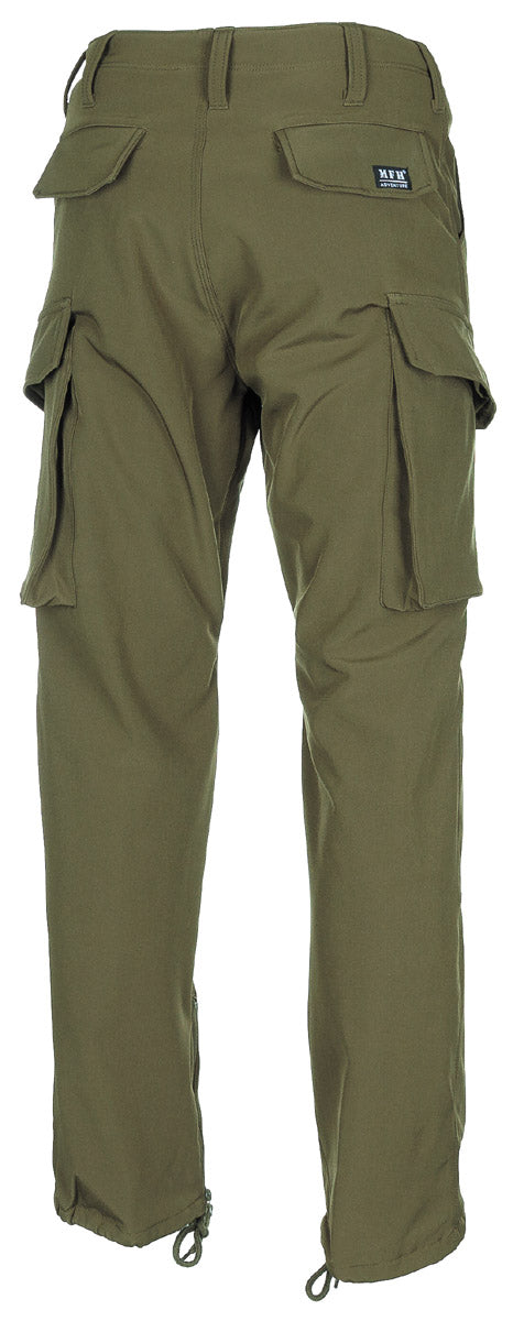 Pantaloni softshell Allround MFH negri impermeabili