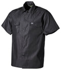 Camasa US cu maneca scurta MFH neagra