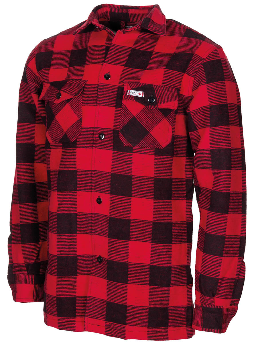 Camasa lumberjack flanela in carouri Fox Outdoor