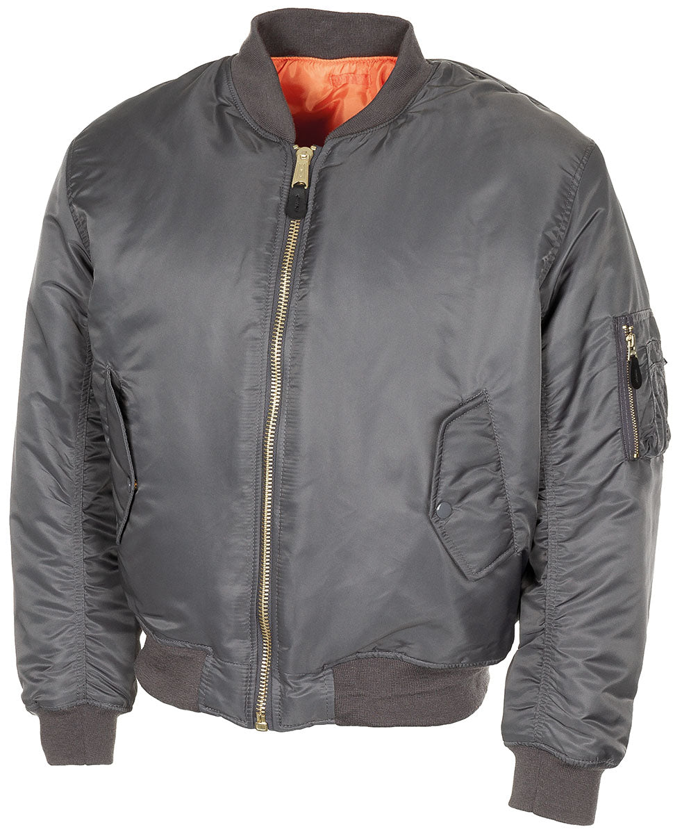 Geaca de zbor US MA1 reversibila MFH urban grey