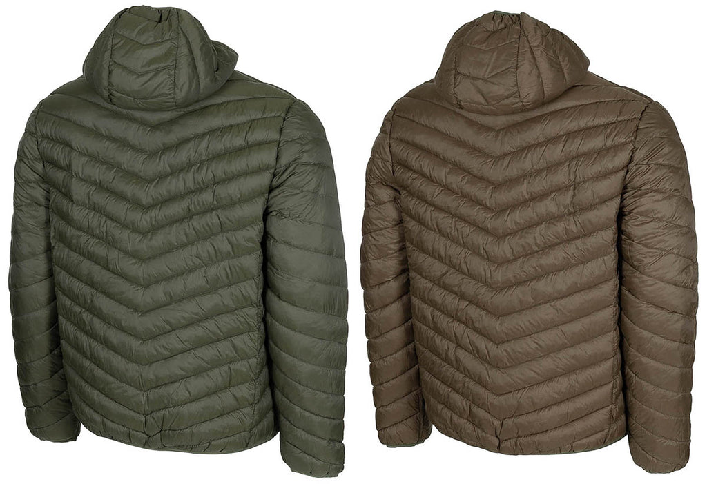 Geaca termica matlasata reversibila OD green/brown MFH
