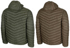 Geaca termica matlasata reversibila OD green/brown MFH