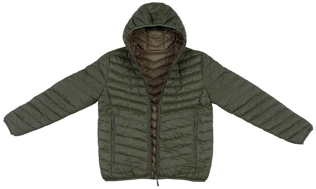 Geaca termica matlasata reversibila OD green/brown MFH