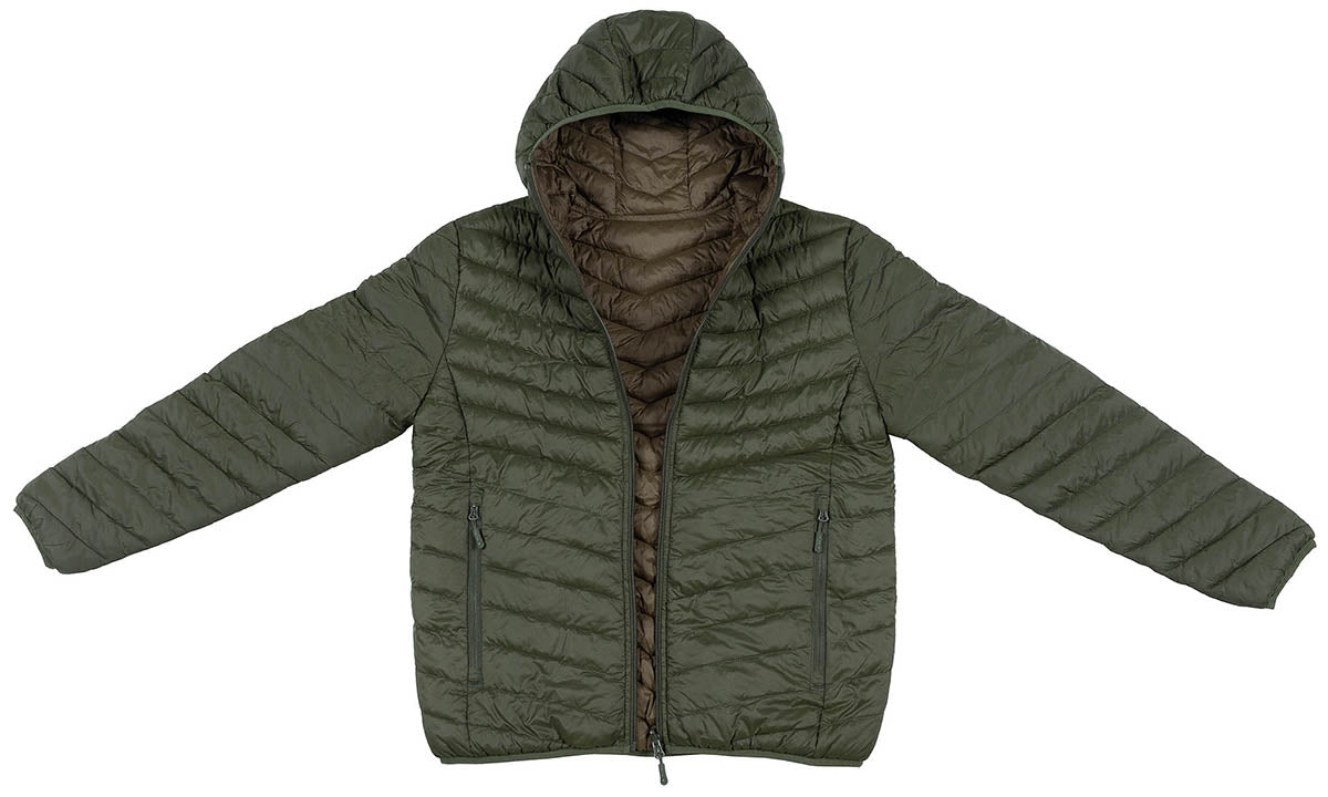 Geaca termica matlasata reversibila OD green/brown MFH