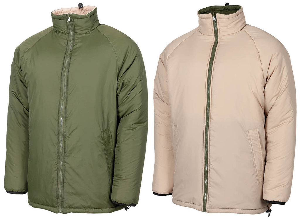 Geaca termica reversibila British Army OD green/kaki MFH