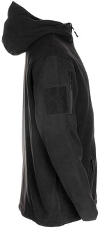 Geaca fleece tactica MFH cu gluga si fermoare YKK