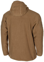 Geaca fleece tactica MFH cu gluga si fermoare YKK