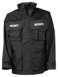 Geaca Security MFH neagra impermeabila antistatica