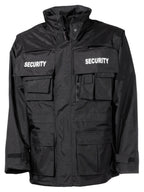 Geaca Security MFH neagra impermeabila antistatica