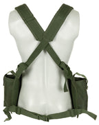 Chest Rig tactic cu 9 buzunare OD Green MFH