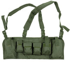 Chest Rig tactic cu 9 buzunare OD Green MFH