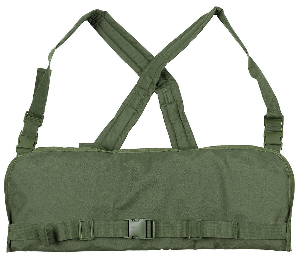 Chest Rig tactic cu 9 buzunare OD Green MFH