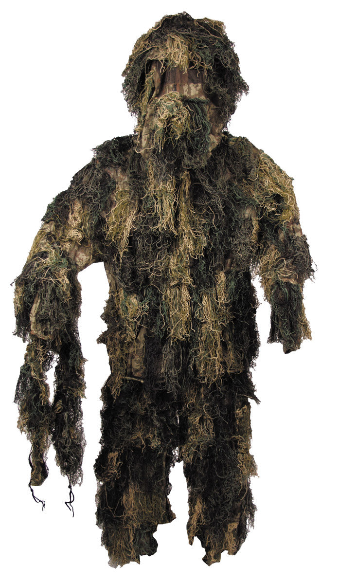 Costum Ghillie 4 piese camuflaj woodland MFH
