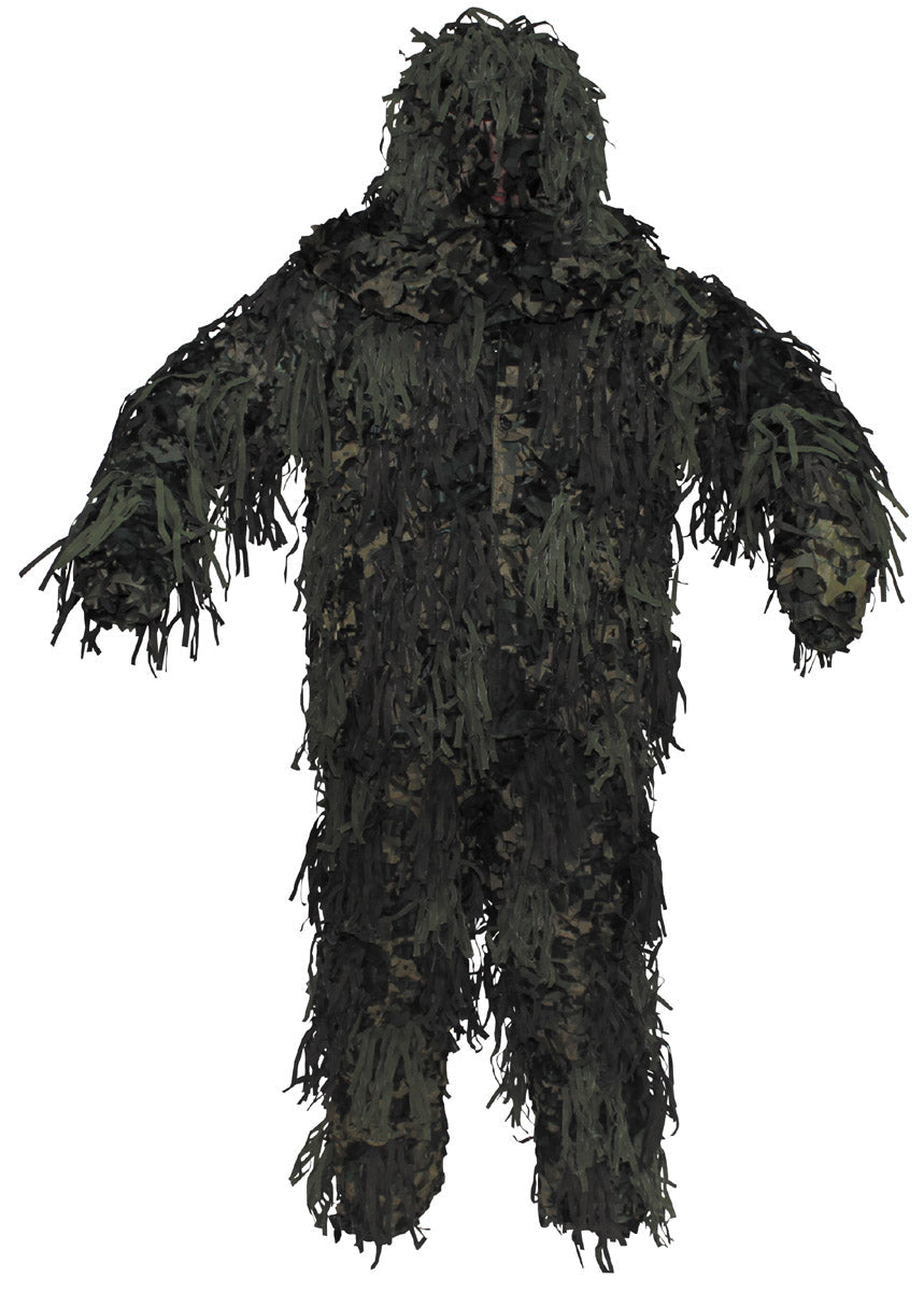 Costum ghillie Ghillie Jackal 3-D woodland MFH