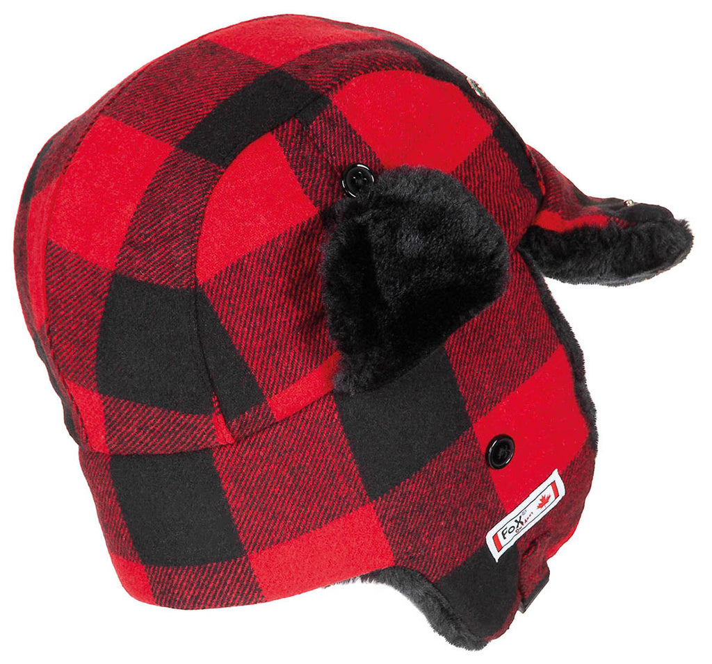Caciula lumberjack cu urechi si blana Fox Outdoor
